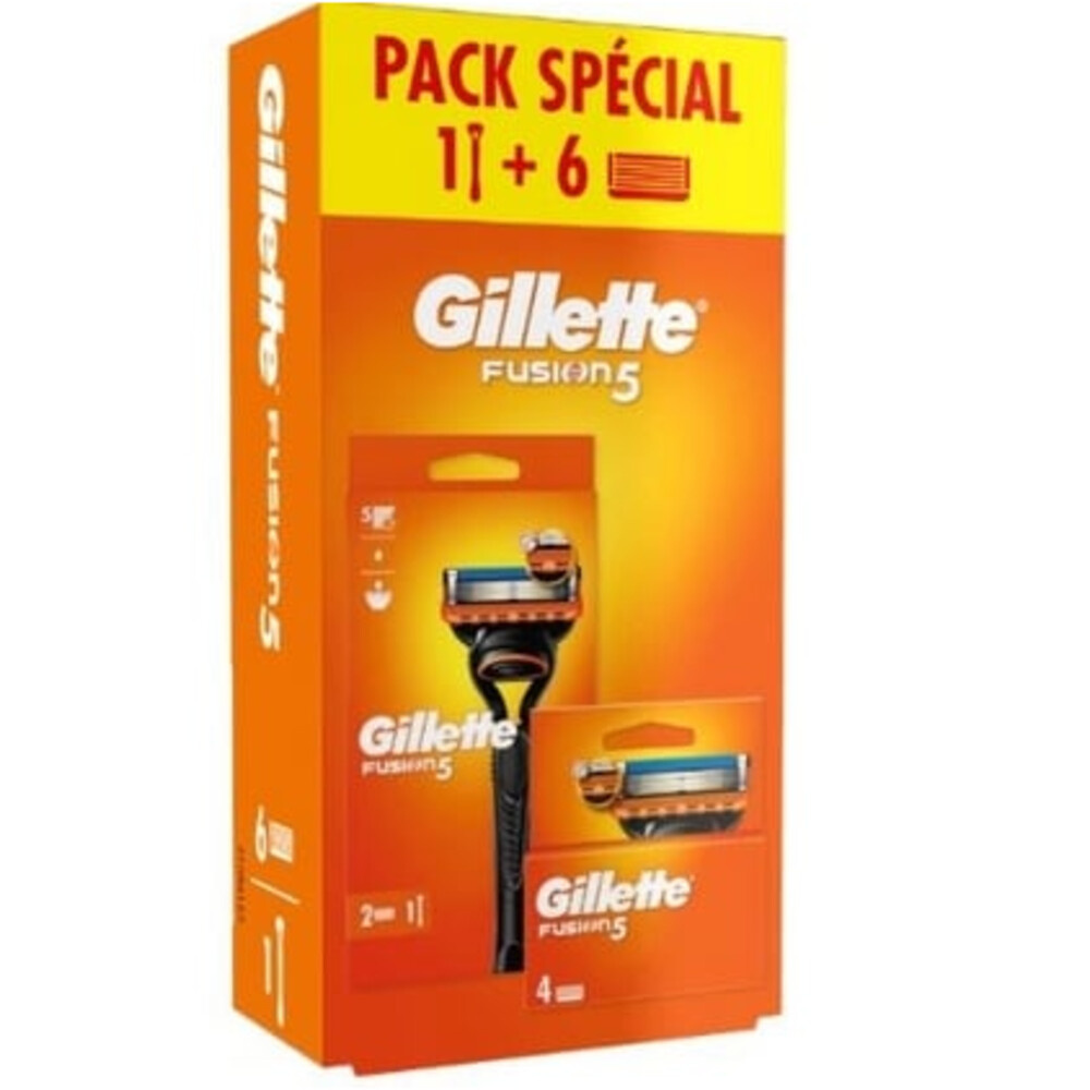 Gillette Gillette Fusion5 Scheerhouder + 6 Navulmesjes Special Pack