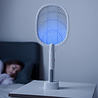 Huismerk Elektrische 2-in-1 Vliegenmepper & Insectenracket met UV-licht — Elecfly Huismerk Elektrische 2-in-1 Vliegenmepper & Insectenracket met UV-licht — Elecfly