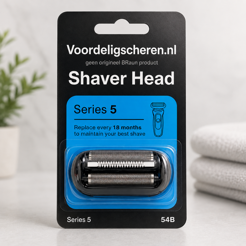 Huismerk Universeel Scheerblad voor Braun 54B Cassette - Series 5 Huismerk Universeel Scheerblad voor Braun 54B Cassette - Series 5