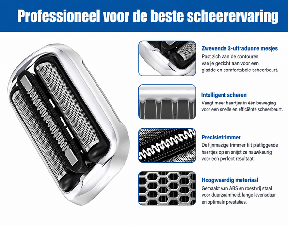 Huismerk Huismerk Universele scheerblad voor Braun 74S Cassette Series 7 Huismerk Huismerk Universele scheerblad voor Braun 74S Cassette Series 7