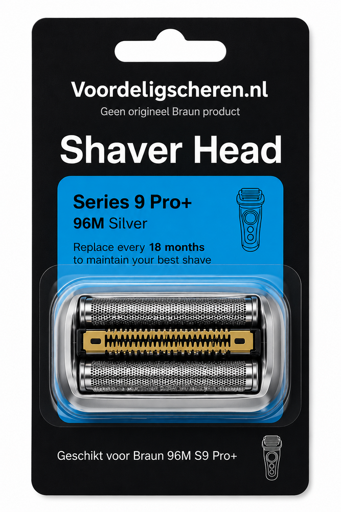 Huismerk Huismerk Universeel scheerblad voor de Braun 96M S9 Pro+ voor Series 9 Huismerk Huismerk Universeel scheerblad voor de Braun 96M S9 Pro+ voor Series 9