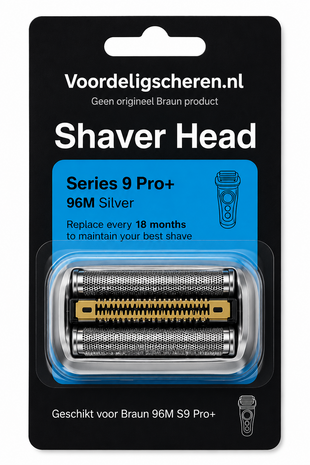 Huismerk Huismerk Universeel scheerblad voor de Braun 96M S9 Pro+ voor Series 9 Huismerk Huismerk Universeel scheerblad voor de Braun 96M S9 Pro+ voor Series 9