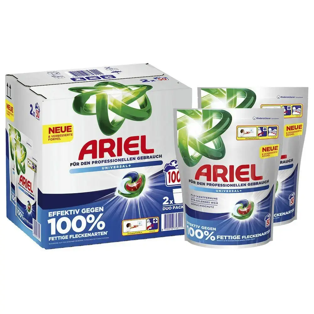 Ariel Ariel Pods 2x50pcs Professional Universal voordeelpak Ariel Ariel Pods 2x50pcs Professional Universal voordeelpak