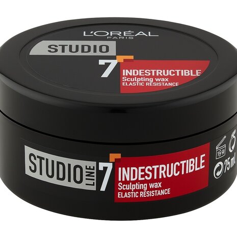 Loreal Loreal Haarwax - 75ml Indestructible Extra Strong Hold 7 voor krachtige styling