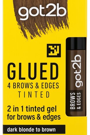 Got2b Got2b 16ml Glued 4 Brows and Edges (Blond/Brown) Got2b Got2b 16ml Glued 4 Brows and Edges (Blond/Brown)