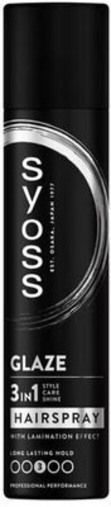 Syoss Syoss Haarspray 300 ml (Nieuw) Glaze (Lamination Effect) Syoss Syoss Haarspray 300 ml (Nieuw) Glaze (Lamination Effect)