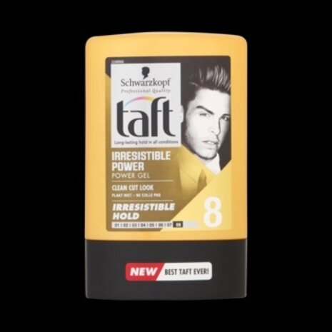 Taft Taft Gel 300 ml - Irresistible Power Tottle Nr. 8 voor styling Taft Taft Gel 300 ml - Irresistible Power Tottle Nr. 8 voor styling