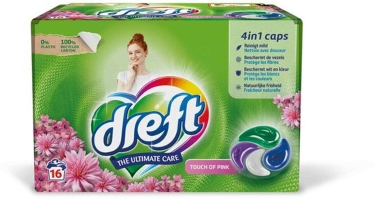 Dreft Dreft 4in1 Pods '16 Touch of Pink Dreft Dreft 4in1 Pods '16 Touch of Pink