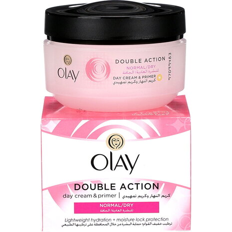 Olay Olay Dagcreme 50 ml Double Action (Normaal/Droog) voor dagelijkse verzorging Olay Olay Dagcreme 50 ml Double Action (Normaal/Droog) voor dagelijkse verzorging