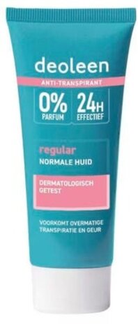 Deoleen Deoleen Deodorant Crème Regular Anti-Transpirant 50 ml Deoleen Deoleen Deodorant Crème Regular Anti-Transpirant 50 ml