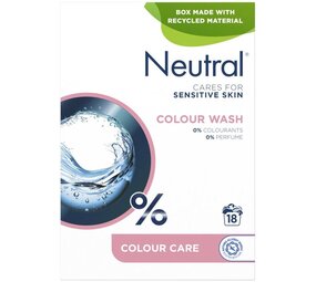 Neutral Neutral Waspoeder Kleur 18 Wasbeurten 1,187 kg Neutral Neutral Waspoeder Kleur 18 Wasbeurten 1,187 kg