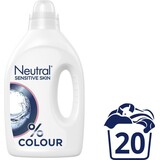 Neutral Neutral Wasmiddel Kleur 20 Wasbeurten 1 liter