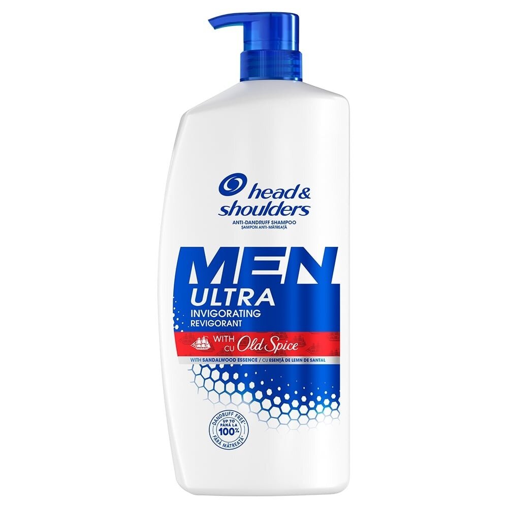 Head&Shoulders Head & Shoulders Shampoo For Men Pomp Ultra Invigorating With Old Spice - 800ml Head&Shoulders Head & Shoulders Shampoo For Men Pomp Ultra Invigorating With Old Spice - 800ml
