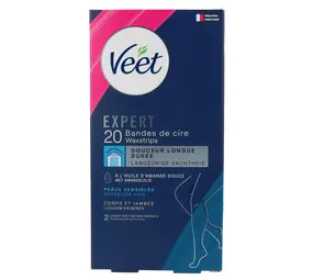 Veet Veet Waxstrips - 20pcs +2 Finish Wipes Veet Veet Waxstrips - 20pcs +2 Finish Wipes
