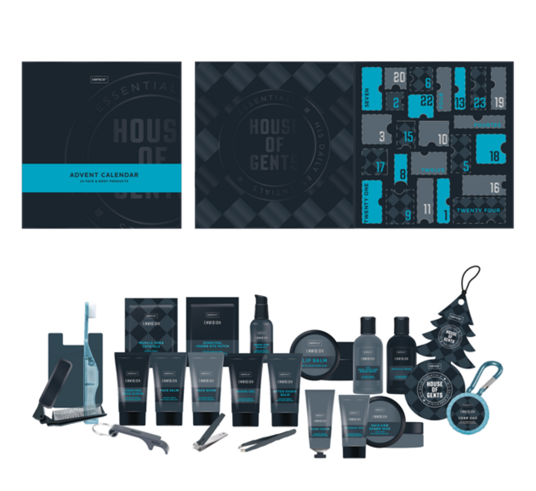 Sence Sence House Of Scents Advent Calender For Men - 24pcs Sence Sence House Of Scents Advent Calender For Men - 24pcs