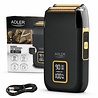 Adler Adler AD 2947 Foil Barber Shaver - Dual Head, Titanium Foil, 3 Speeds, LCD, USB-C Adler Adler AD 2947 Foil Barber Shaver - Dual Head, Titanium Foil, 3 Speeds, LCD, USB-C