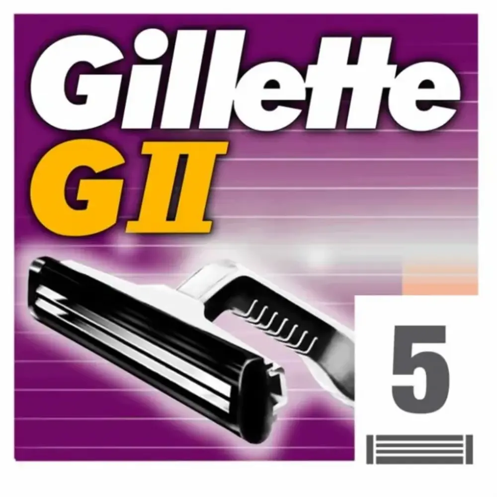 Gillette Gillette G2 scheermesjes - 5 stuks voor dagelijks scheren Gillette Gillette G2 scheermesjes - 5 stuks voor dagelijks scheren