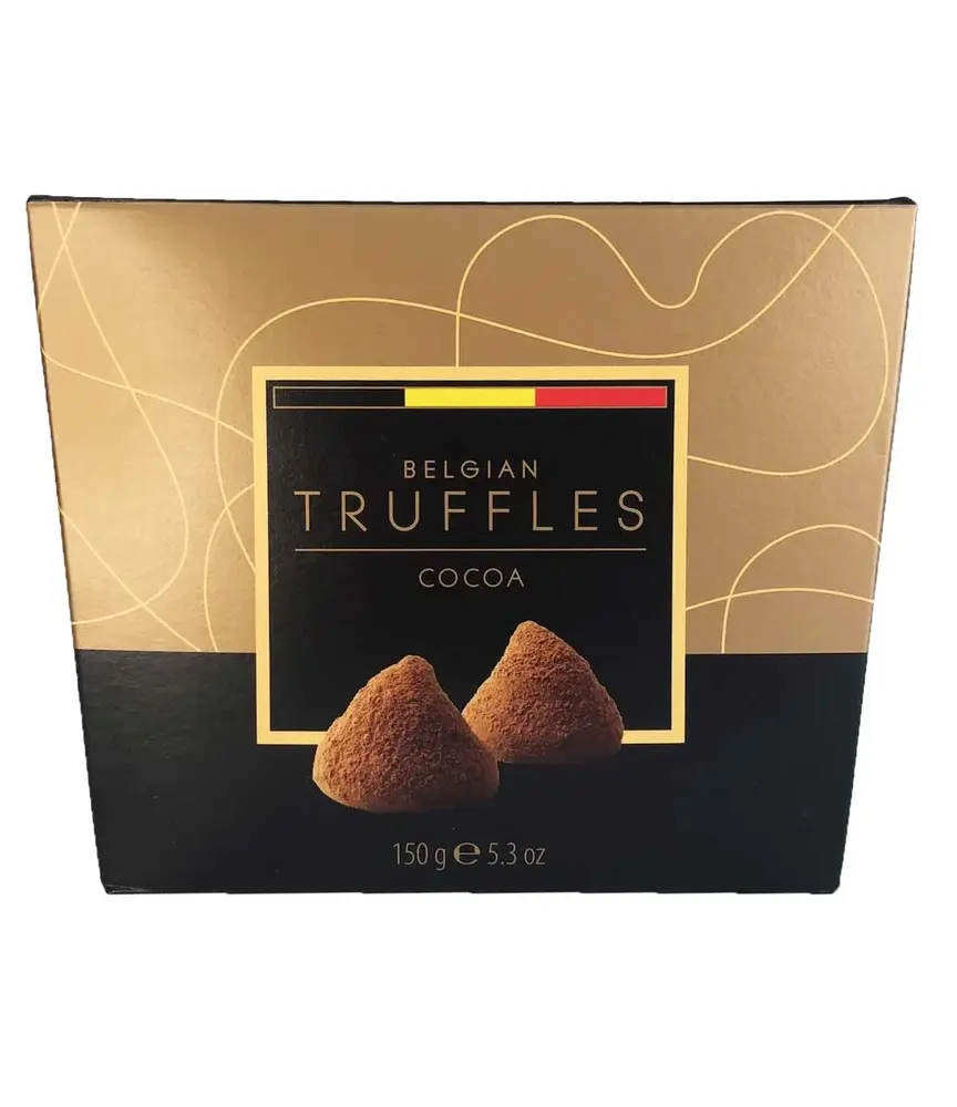 Huismerk Belgian Truffels Chocolate Sweets 150gr Cacao Huismerk Belgian Truffels Chocolate Sweets 150gr Cacao