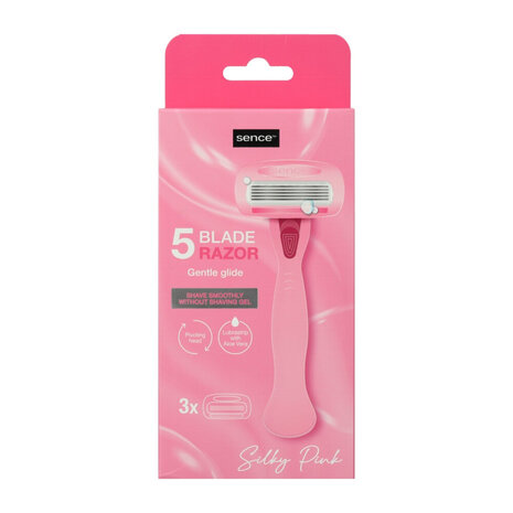 Sence Sence Shaving Razors for her - 4up 5 Blades