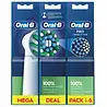 Oral B Oral-B Opzetborstels 6pcs Pro Cross Action voor dagelijkse reiniging Oral B Oral-B Opzetborstels 6pcs Pro Cross Action voor dagelijkse reiniging