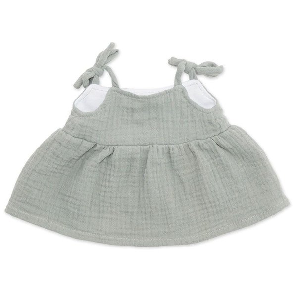 Strapless jurk mint voor Knuffelpop