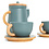 Koffie Set Smaragdgroen