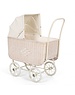  Poppenwagen Retro Rotan creme