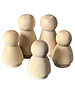 Papoose Toys Wood Family/5pc