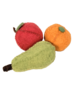 Papoose Toys Fruit Apple, Pear, Orange