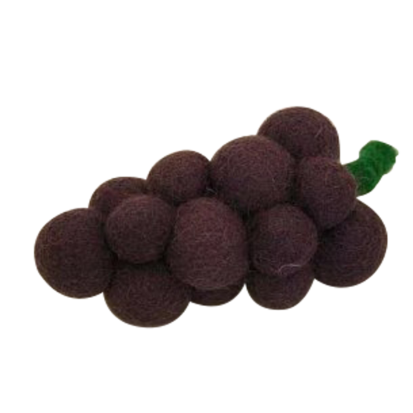 Papoose Toys Fruit Red Grapes/Bunch