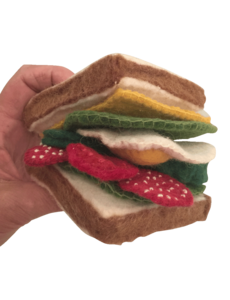 Papoose Toys Sandwich and toppings