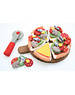 Papoose Toys Pizza and server/cutter all toppings