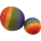 Papoose Toys Felt Balls Rainbow/2