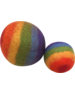 Papoose Toys Felt Balls Rainbow/2