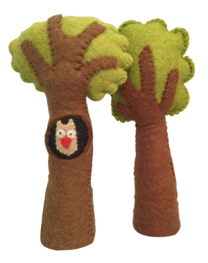 Papoose Toys Tree + Owl/2