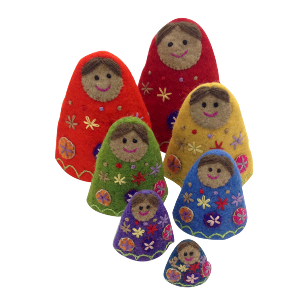 Papoose Toys Rainbow Babushkas/7