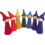 Papoose Toys Rainbow Gnomes/7 Wood Bodies