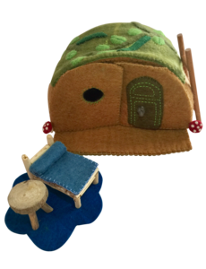 Papoose Toys Mouse House set/6pc