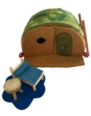 Papoose Toys Mouse House set/6pc