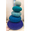 Papoose Toys Stacking Set/5pc Blue