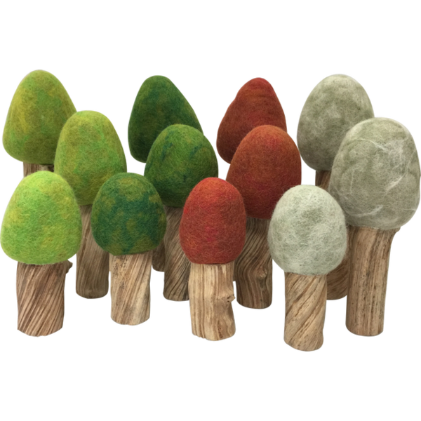 Papoose Toys Four Seasons Trees/12