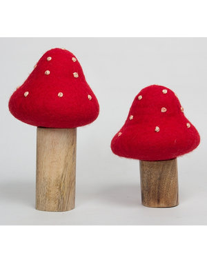 Papoose Toys Toadstool Set/2pc