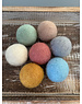 Papoose Toys Earth Felt Balls 3.5cm/7pc