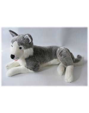  Liggende Husky 60 cm