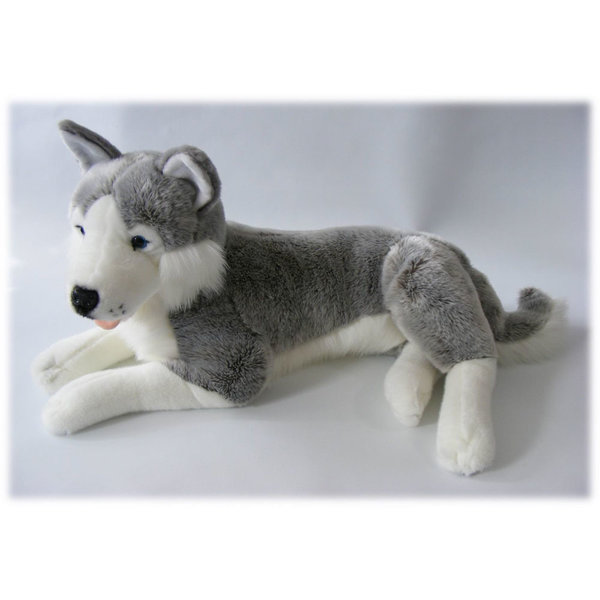 Liggende Husky 60 cm