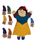 Papoose Toys Snow White, 7 dwarves