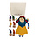 Papoose Toys Snow White, 7 dwarves