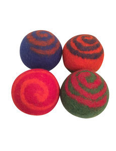 Papoose Toys Spiral Balls 7cm