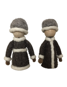 Papoose Toys Winter Fairies/2 pieces