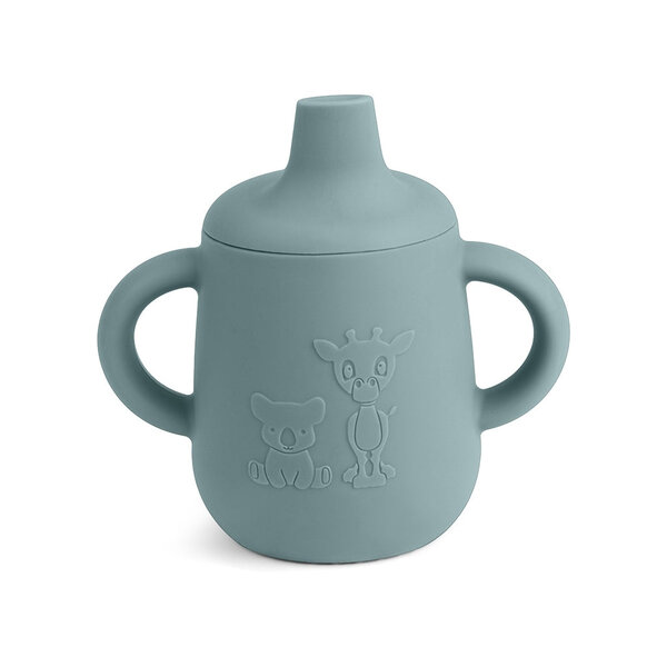 Nuuroo Aiko silicone cup with sippy lid